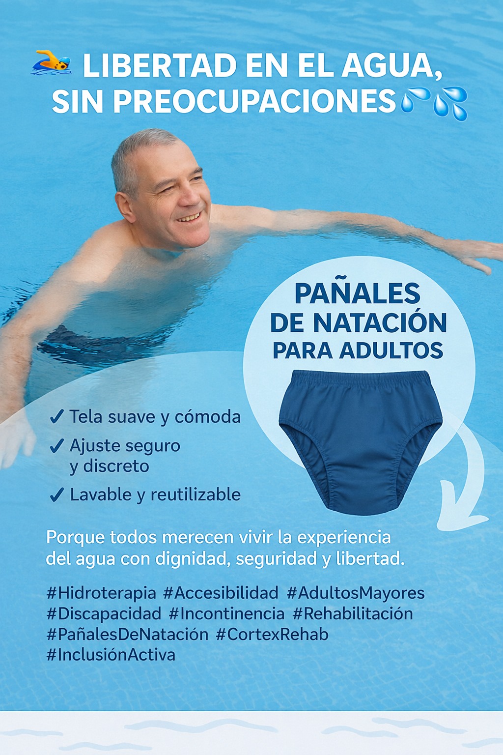 Pañal reutilizable